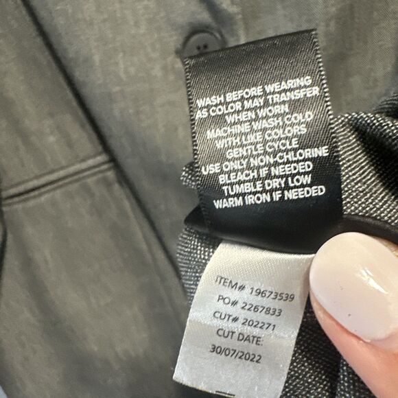 Torrid Studio Luxe Long Line Blazer Jacket Size 6 6X (30) Gray Career Office - Picture 10 of 10